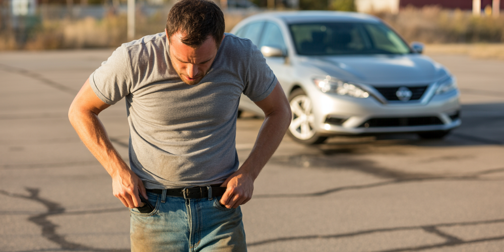 Imagen de llaves de auto perdidas